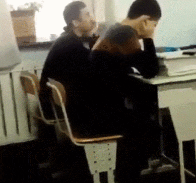 Chair Pulling Funny Prank Gif