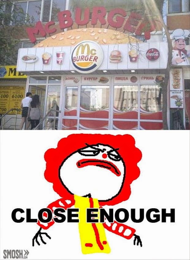 Funny McDonald Sign Image
