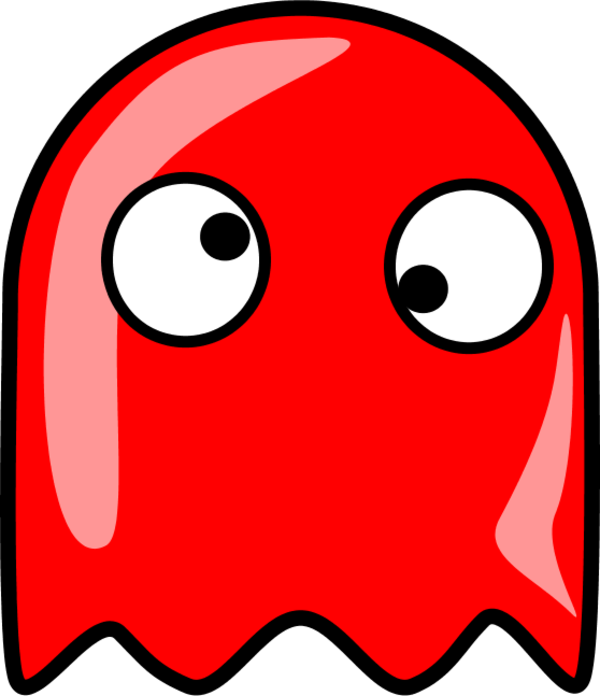 Funny Pacman Ghost Clip Art Picture