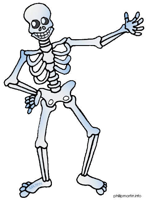 Funny Skeleton Clip Art