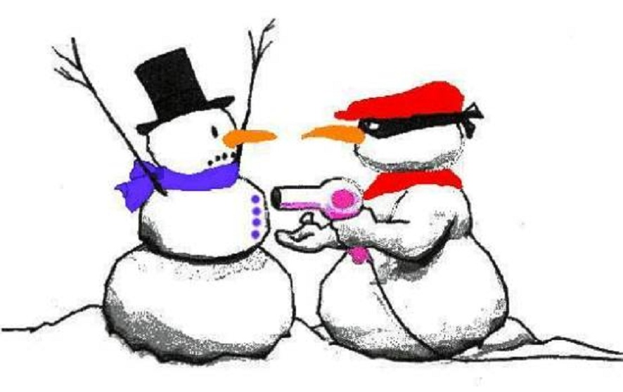 Funny Snowman Clip Art
