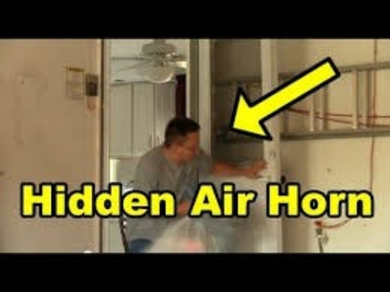 Hidden Air Horn Funny Prank Image