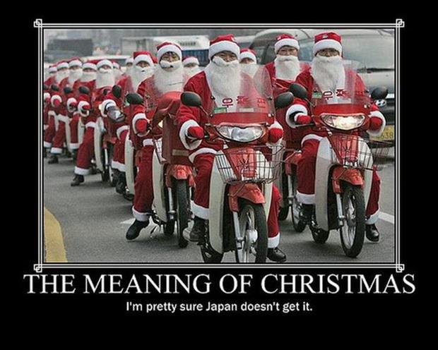 I Am Pretty Sure Japan Doesn't Get It Funny Santa Poster