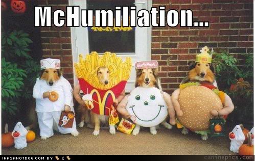 Mc Humiliation Funny McDonald Dogs Picture