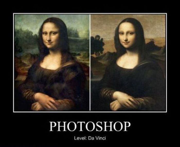 Mona Lisa Funny Photoshop Picture
