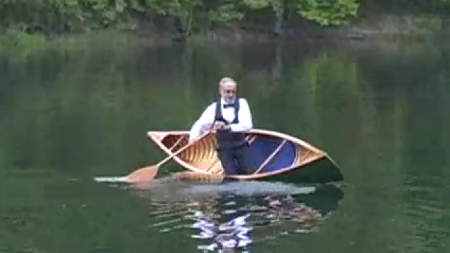 Old Man Funny Canoeing Fail Picture