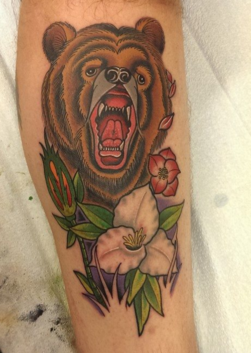 45+ Awesome Bear Tattoos