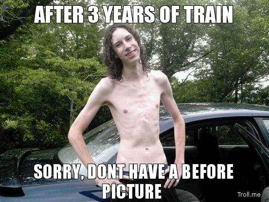 After Three Years Of Train Funny Muscle Meme