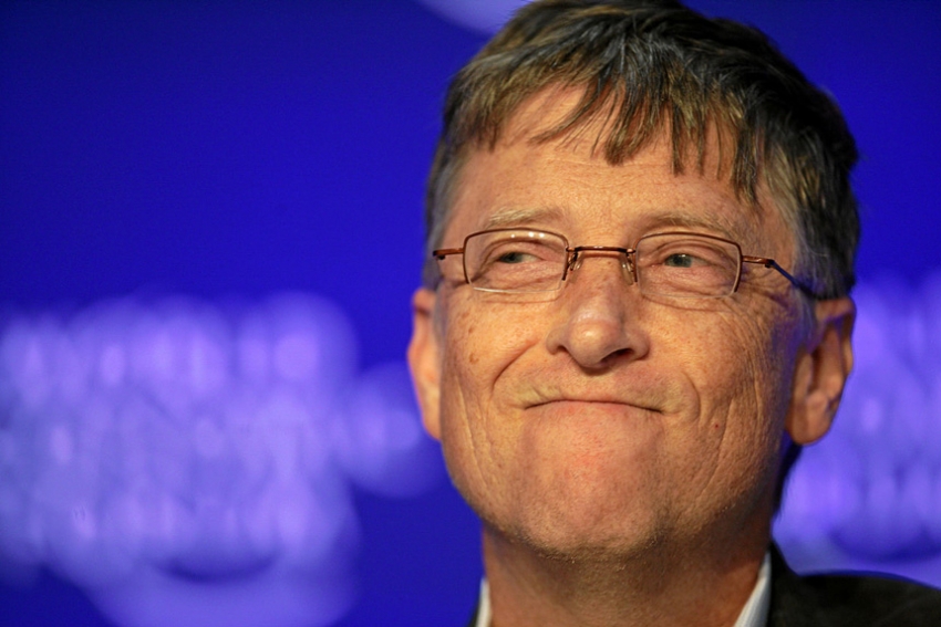 Bill Gates Funny Face Picture