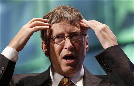 Bill Gates Headache Funny Picture