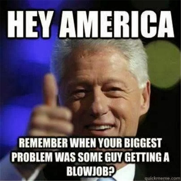 Funny Bill Clinton Meme Joke Picture