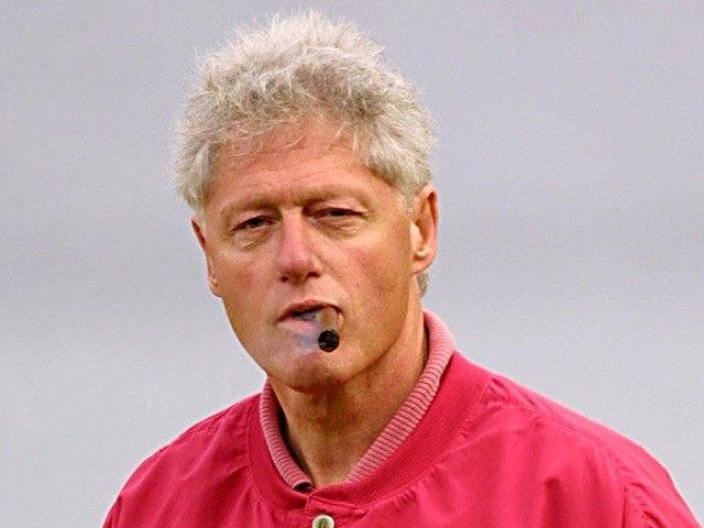 Funny Bill Clinton Smoking Picture