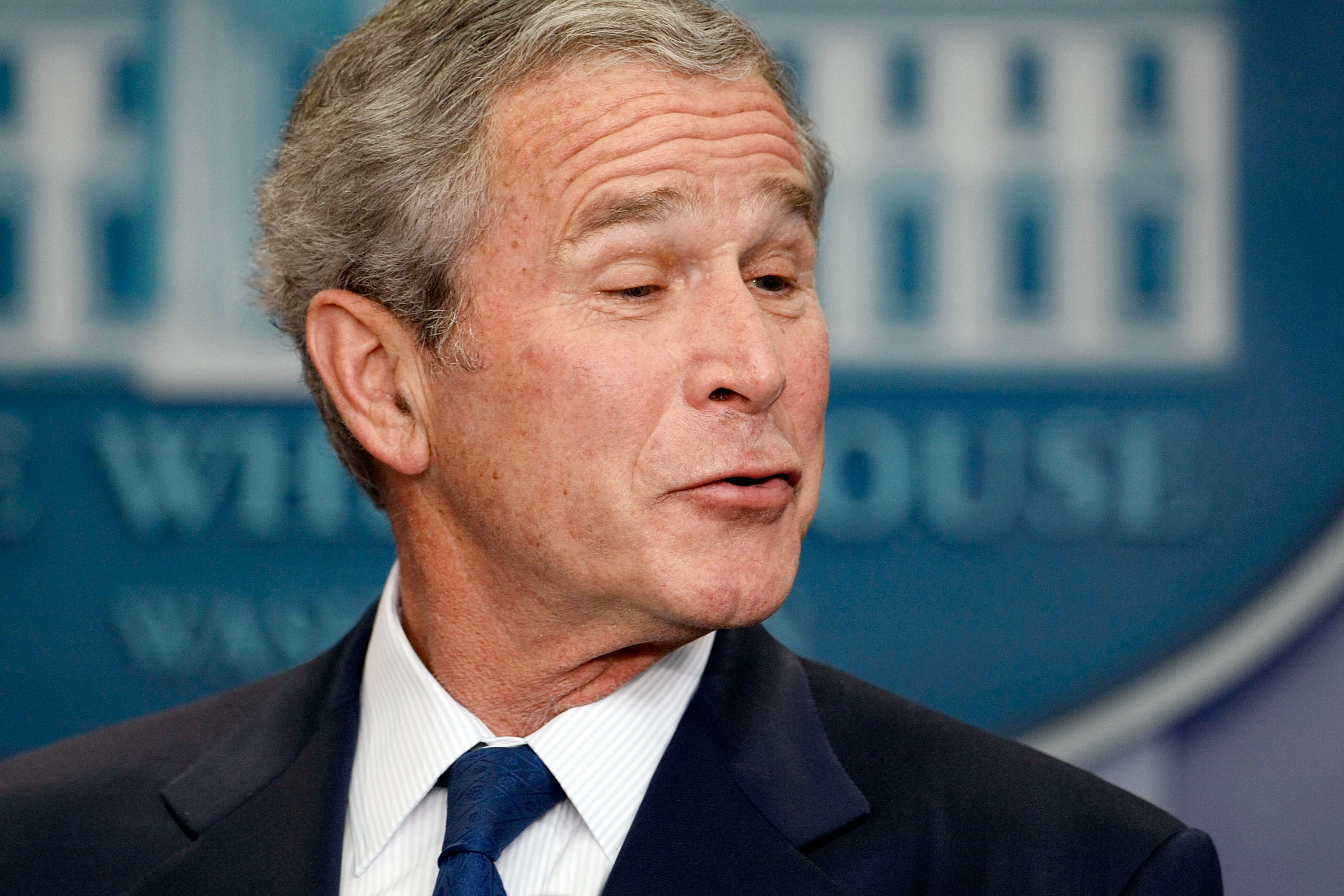Funny George Bush Dumb Image