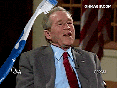 Funny George Bush Gif Image