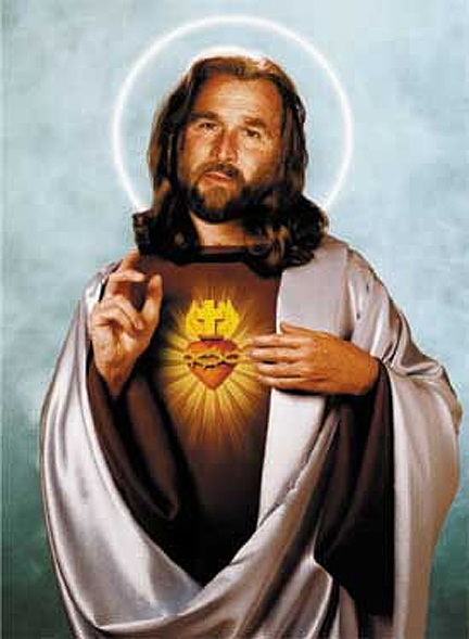 Funny George Bush Jesus Picture