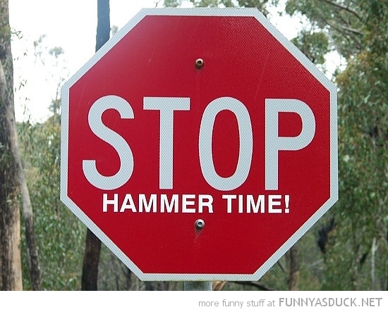 Funny Hammer Time Stop Picture