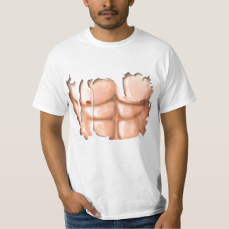 Funny Muscle Six Pack Tshirt
