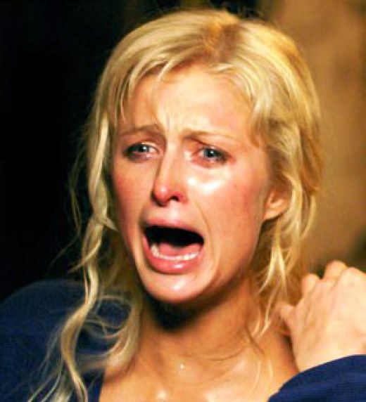 Funny Paris Hilton Crying Picture