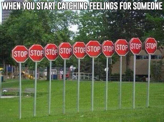 Funny Stop Sign Board Picture