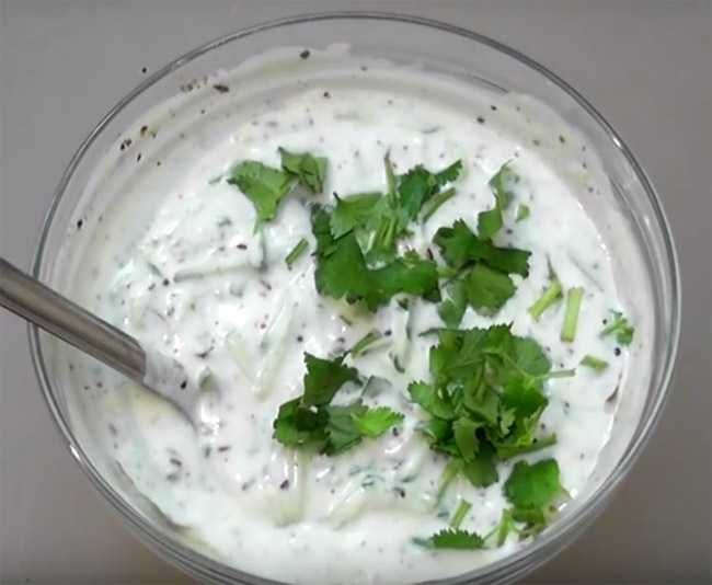 Indian Style Cucumber Raita Recipe