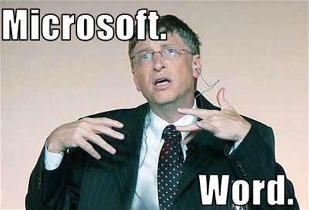 Microsoft Funny Bill Gates Image
