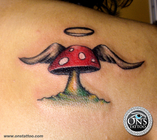 30+ Simple Mushroom Tattoos