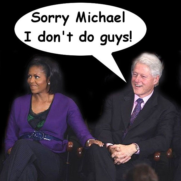 Sorry Michale I Don't Do Guys Funny Bill Clinton Image