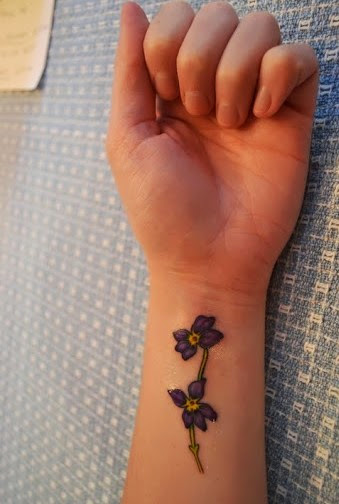 Amazing Flower Tattoos On Wrists