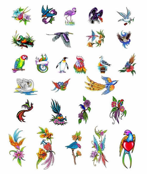 38+ Unique Birds Tattoos Designs