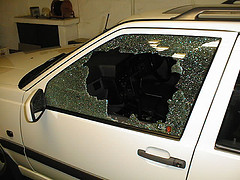 Car Broken Mirror April Fools Day Prank