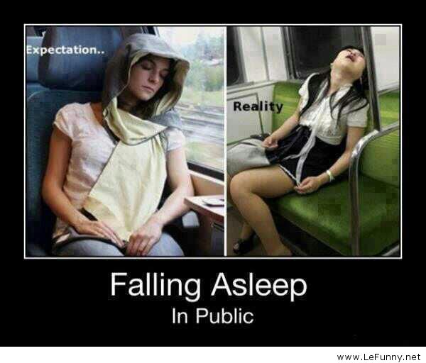 Falling Asleep In Public Funny Situations Image