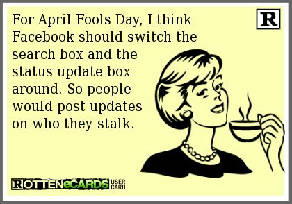 For April Fools Day Ecard