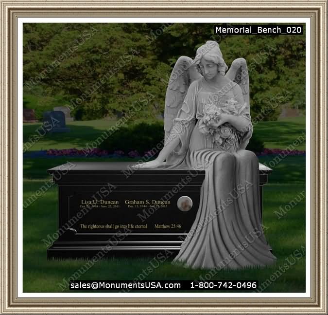Funny Angel Tombstone Picture
