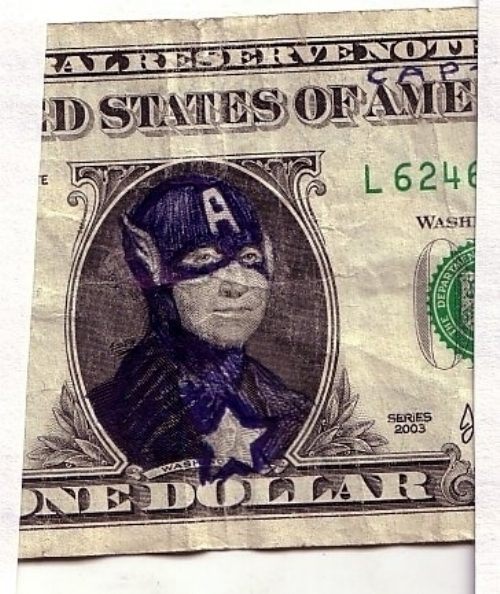 Funny Batman Money Picture