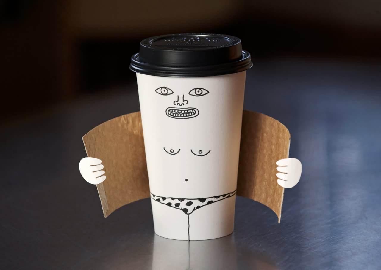 Funny Coffee Cup Personality Image