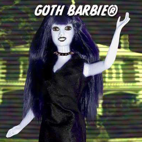 Funny Goth Barbie Picture
