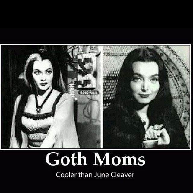 Funny Goth Moms Picture