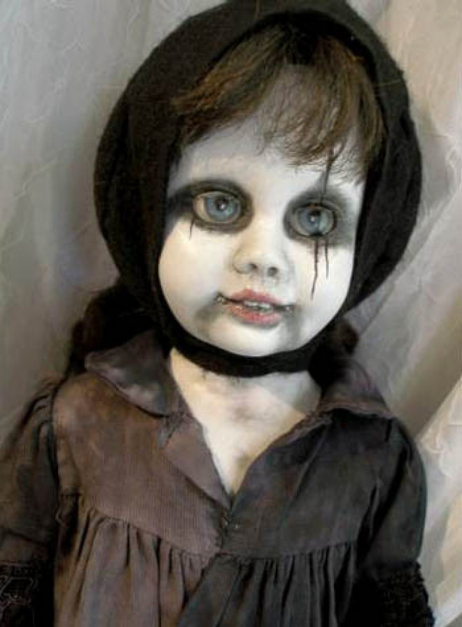 Funny Gothic Baby Girl Image