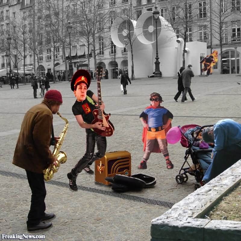 Funny Musicians Picture
