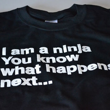 Funny Ninja Tshirt Picture