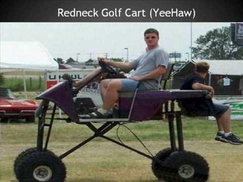 Funny Redneck Golf Cart Image