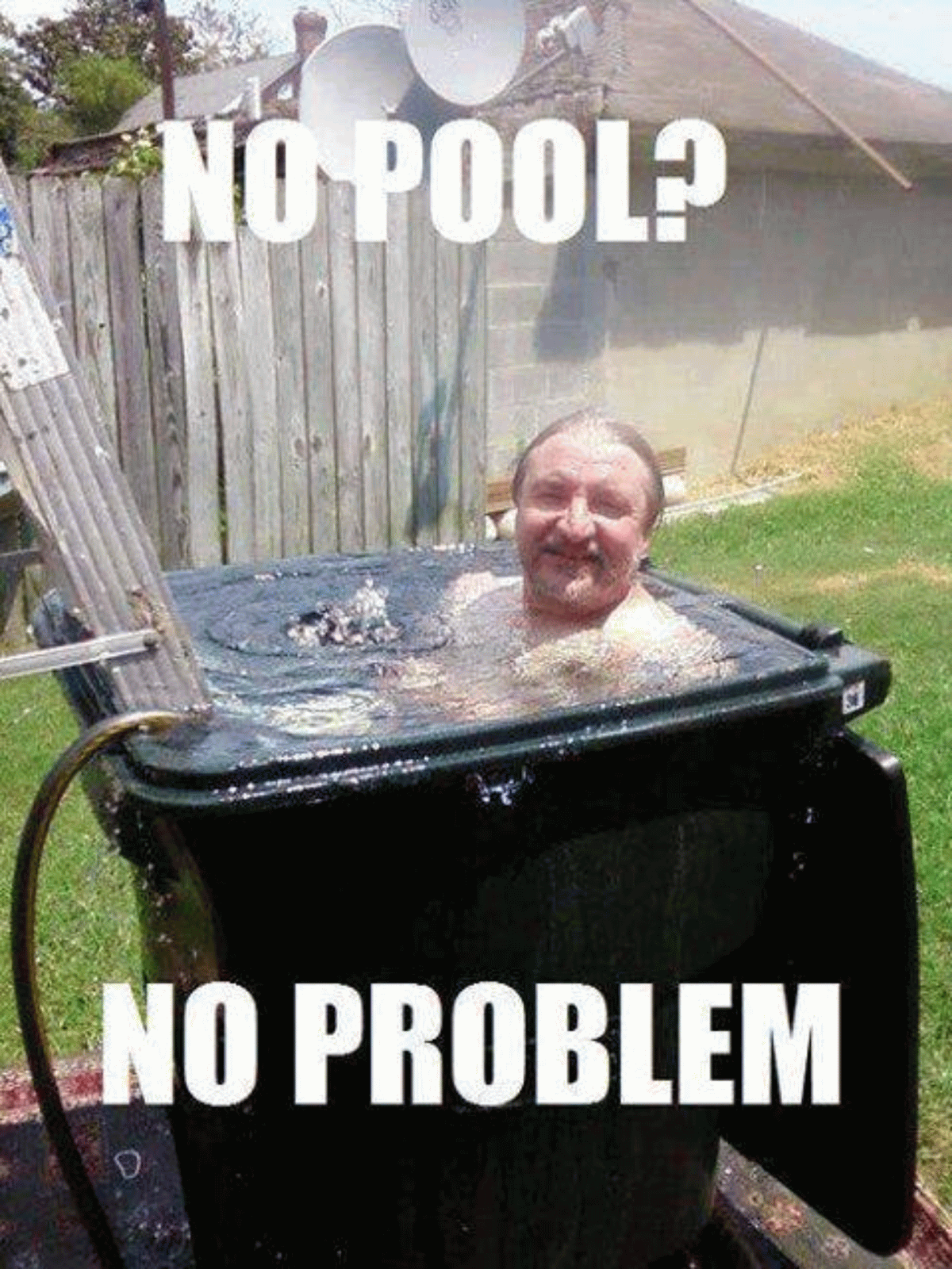 Funny Redneck No Pool No Problem