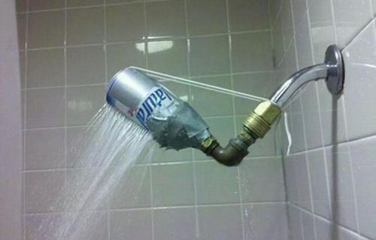 Funny Redneck Shower Image
