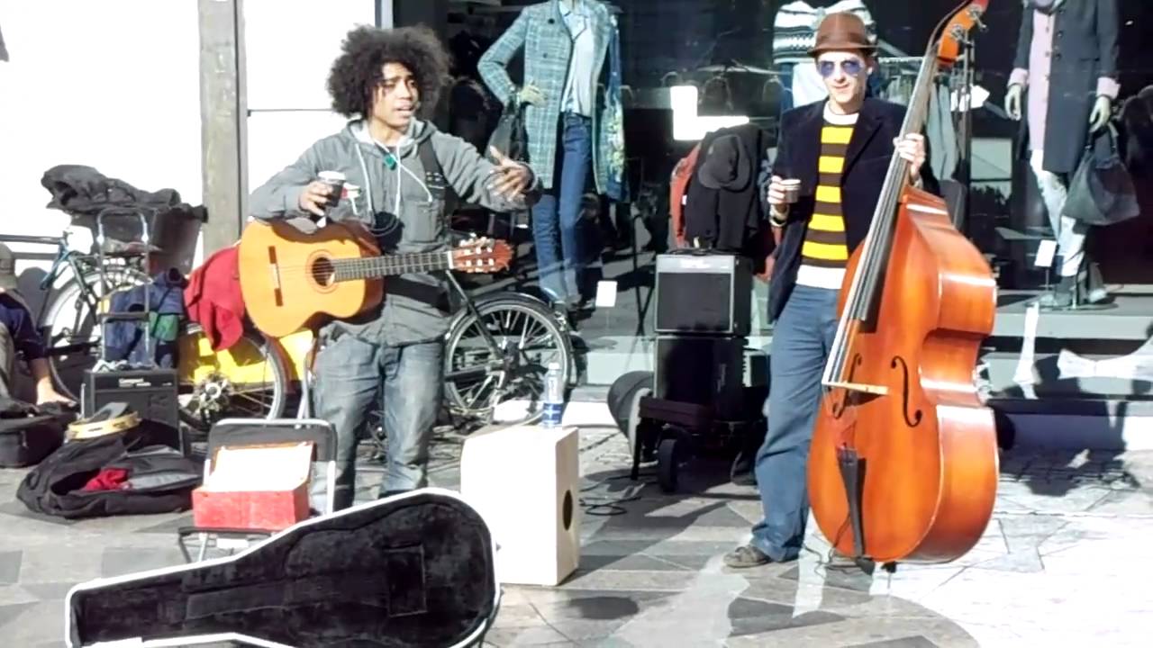 Funny Street Musicians Picture