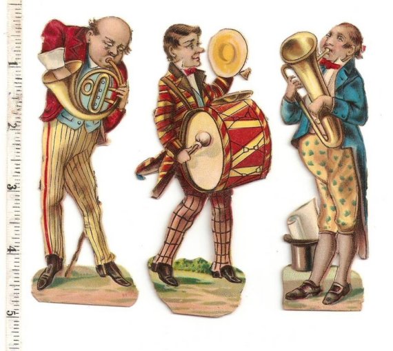 Funny Victorian Musicians Picture