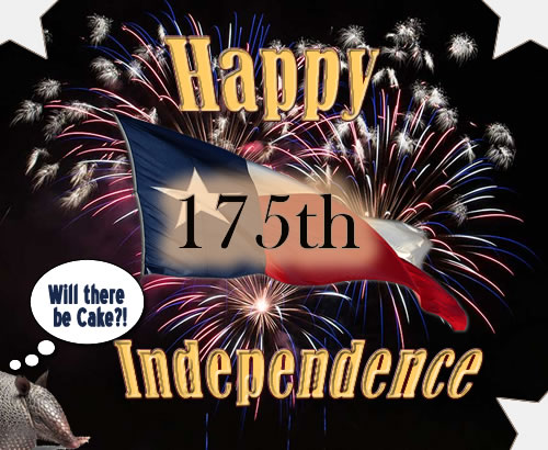 Happy 175th Texas Independence Day