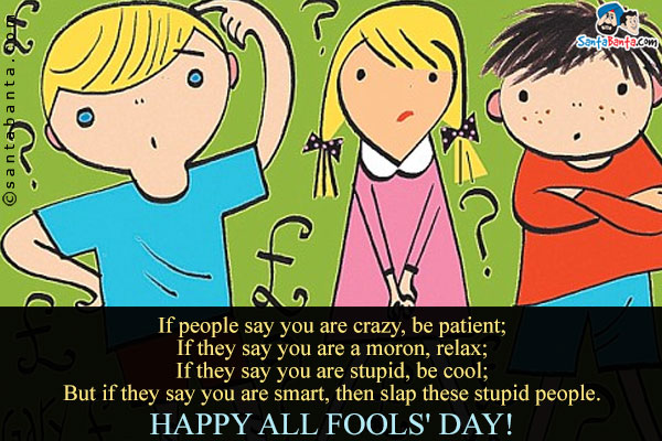 Happy All Fools Day Wishes Ecard