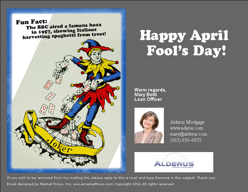 Happy April Fool's Day Ecard Picture