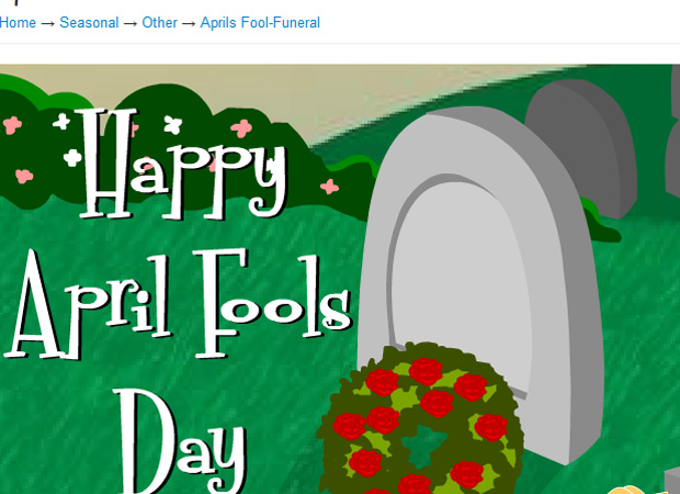 Happy April Fools Day Ecard