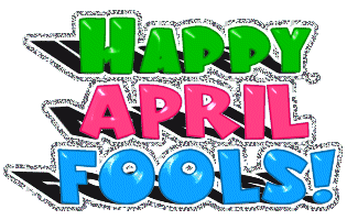 Happy April Fools Glitter
